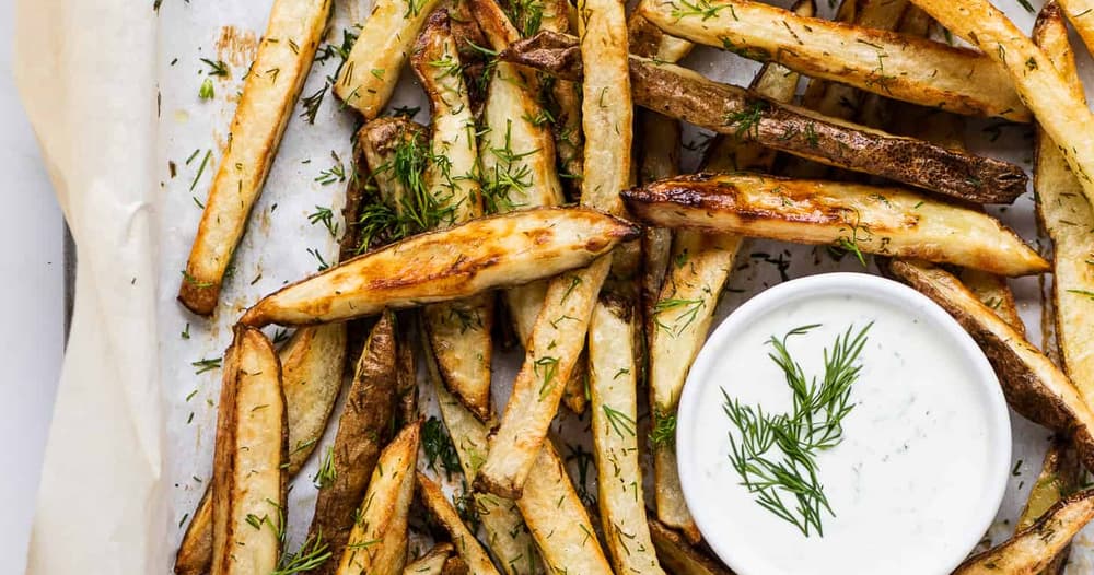 Garlic Dill French Fries Punchfork