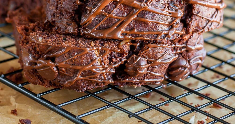 Triple Chocolate Banana Zucchini Bread Punchfork