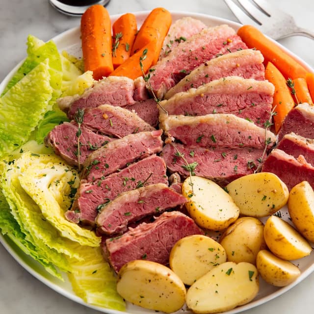 SlowCooker Corned Beef Punchfork