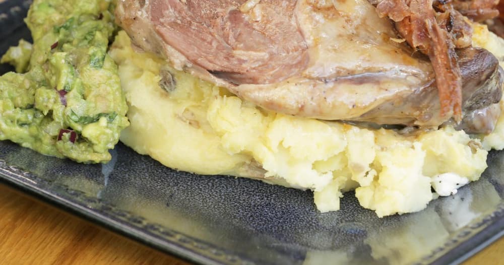 Asian Duck Confit with Hoisin and FiveSpice Guacamole Punchfork