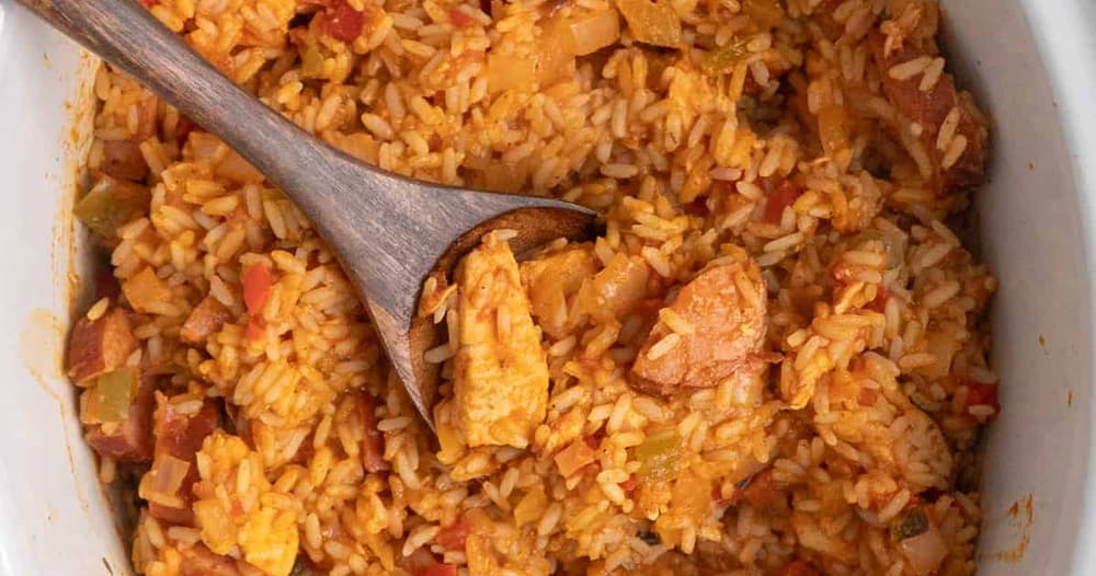 Easy Crock Pot Jambalaya Punchfork