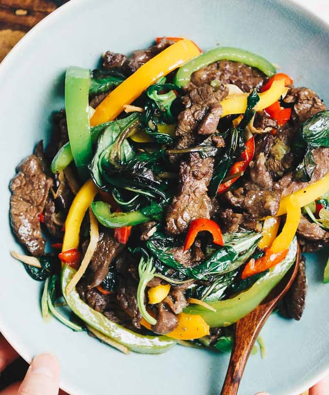 Thai Basil Beef (Pad Krapow Neua) Punchfork