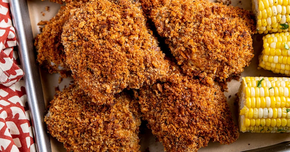 Oven Baked KFC (Kentucky Fried) Chicken Punchfork