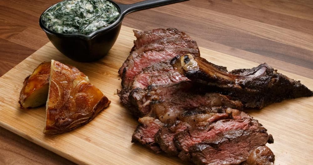 PorciniRubbed RibEye Punchfork