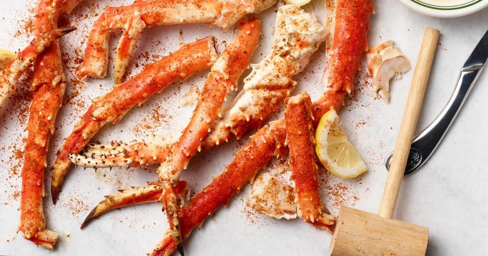 Old Bay King Crab Legs Punchfork