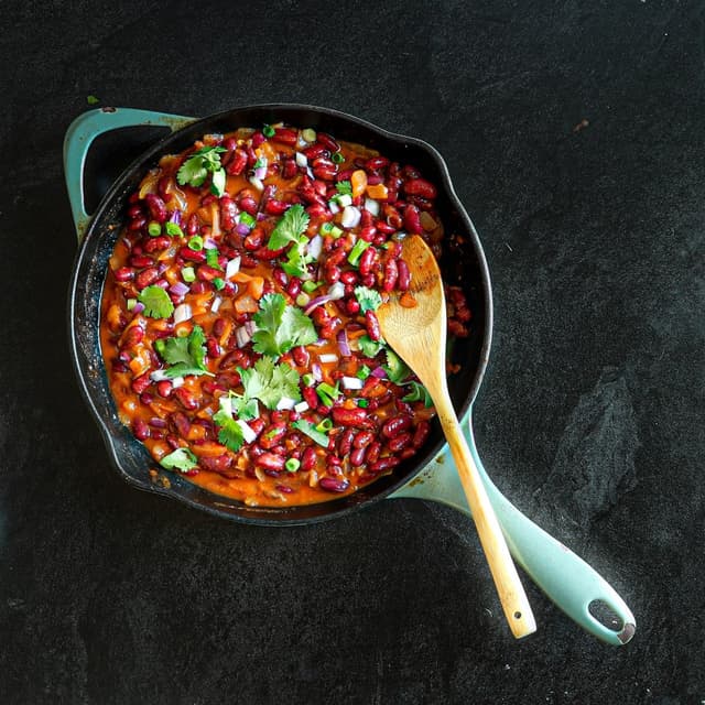 Afghan Kidney Bean Curry (Lubya) Punchfork
