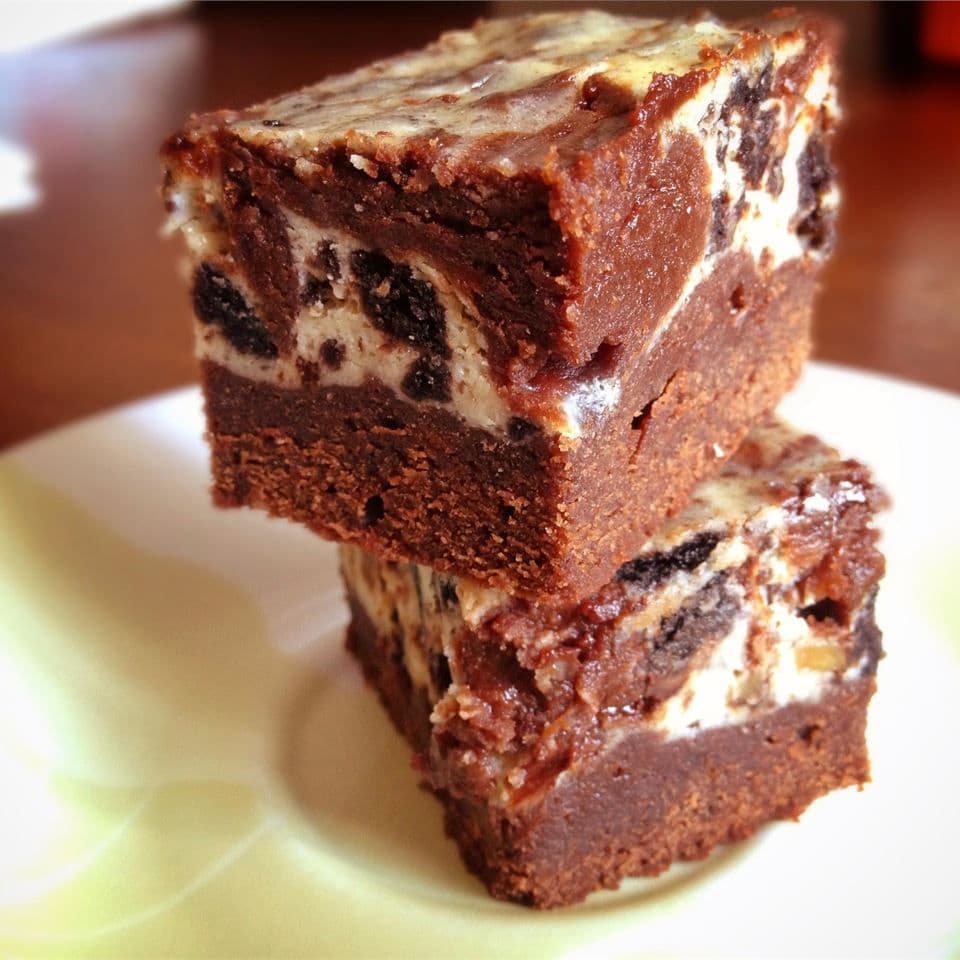 Chunky Cheesecake Brownies Punchfork