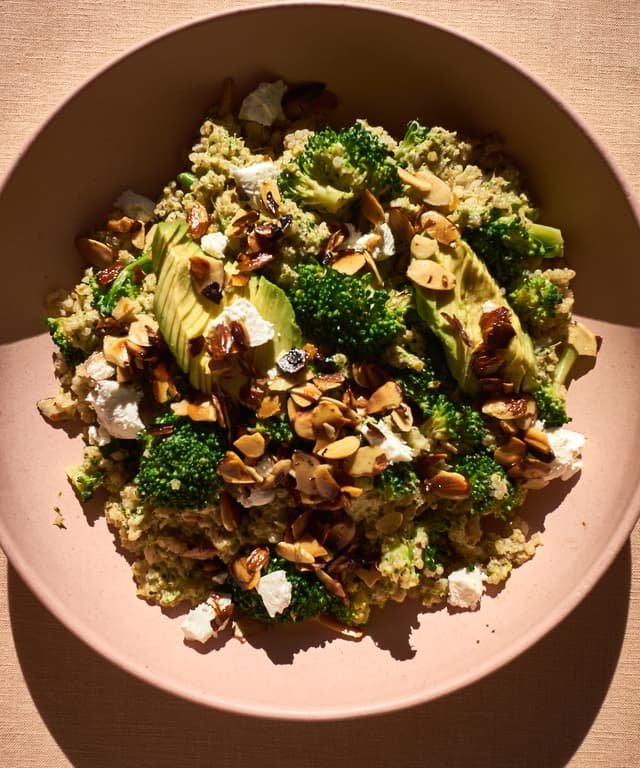 Double Broccoli Quinoa Punchfork