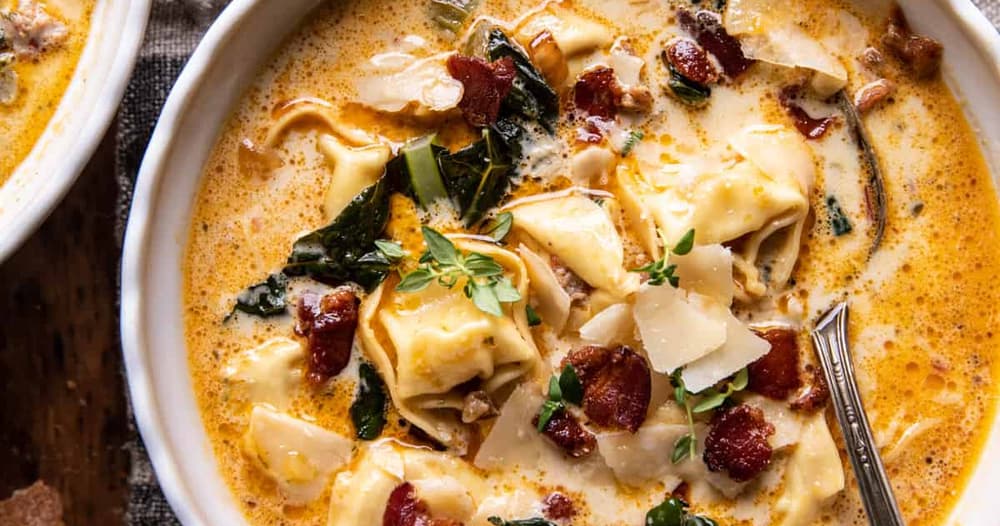 Pesto Tortellini Zuppa Toscana Punchfork