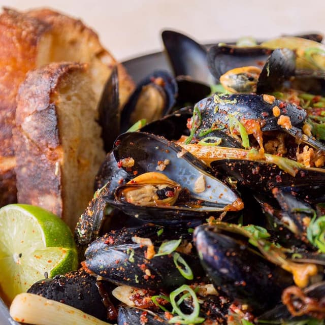 Mussels with XO Sauce Punchfork