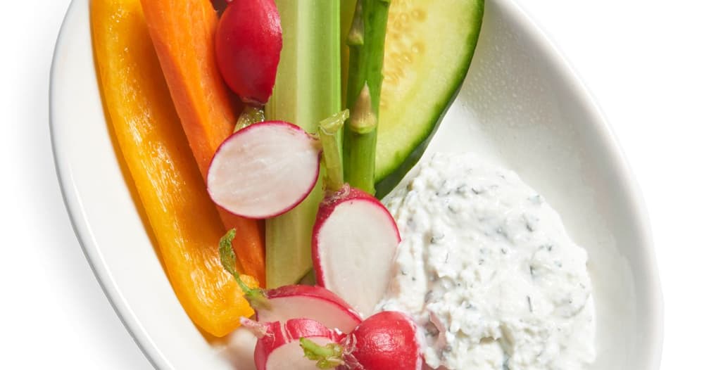 Cottage CheeseDill Dip Punchfork