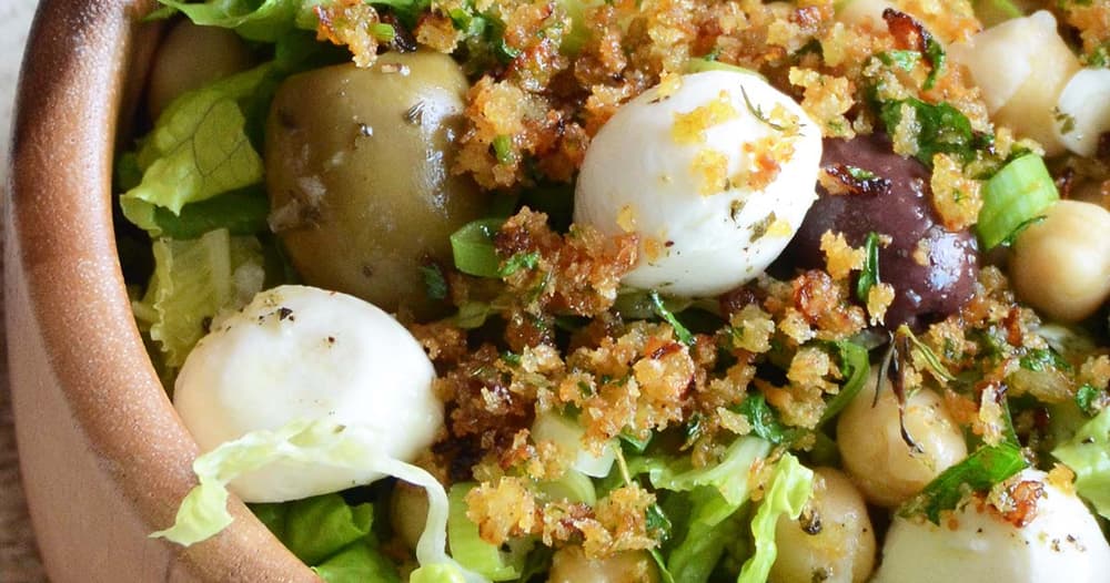 Bread Crumb Salad Punchfork