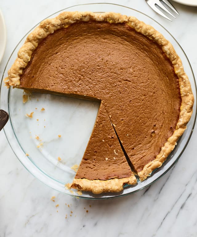 Caramelized Honey Pumpkin Pie Punchfork