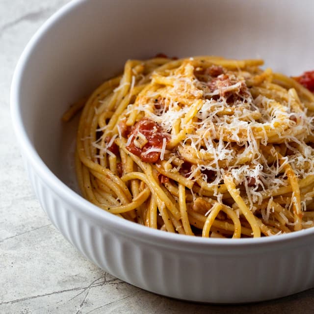 Pasta Amatriciana Punchfork
