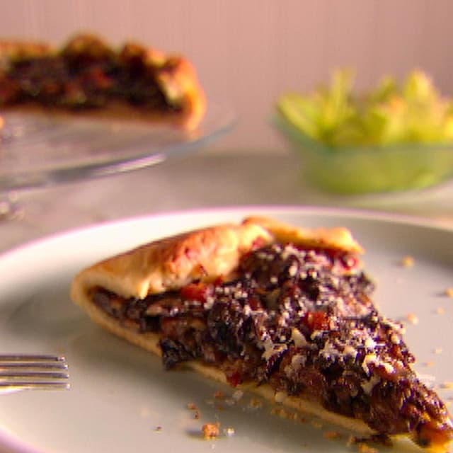 Crostata with Mushrooms and Pancetta Punchfork