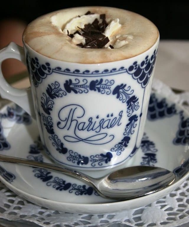 German Coffee with Rum (Pharisaeer Kaffee) Punchfork