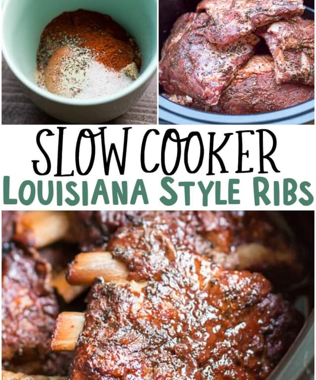 Slow Cooker Louisiana Ribs (Cajun Style) Punchfork