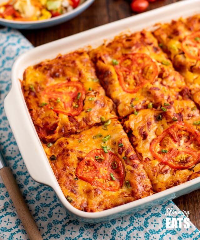 Spicy Mexican Chicken Lasagne Punchfork