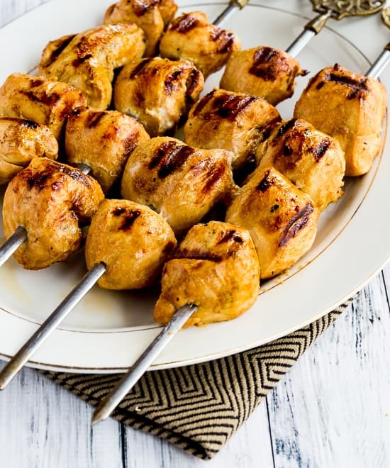 Asian Marinated Chicken Kabobs Punchfork