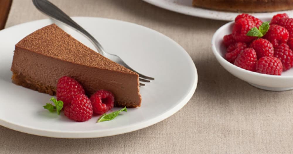 LightenedUp Chocolate Truffle Cheesecake Punchfork