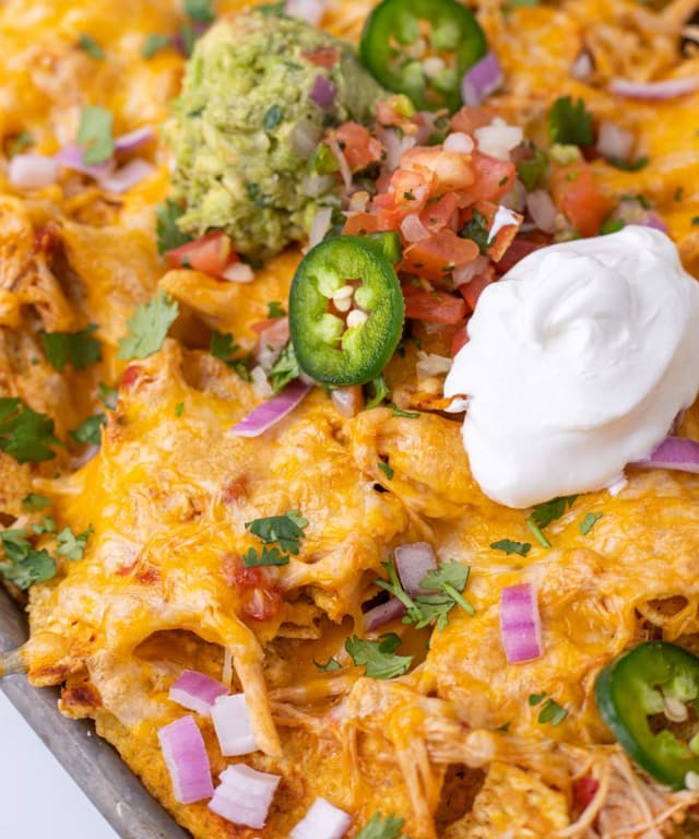 Slow Cooker Chicken Nachos Punchfork