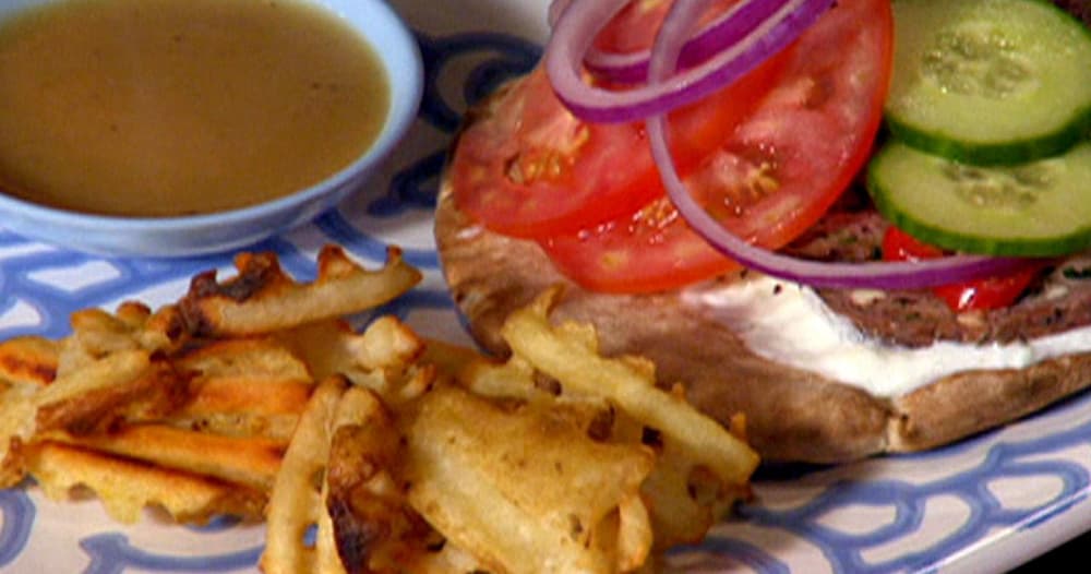 Ground Gyros Platter Deluxe Punchfork