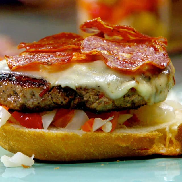 The Ultimate Salami Burgers Punchfork