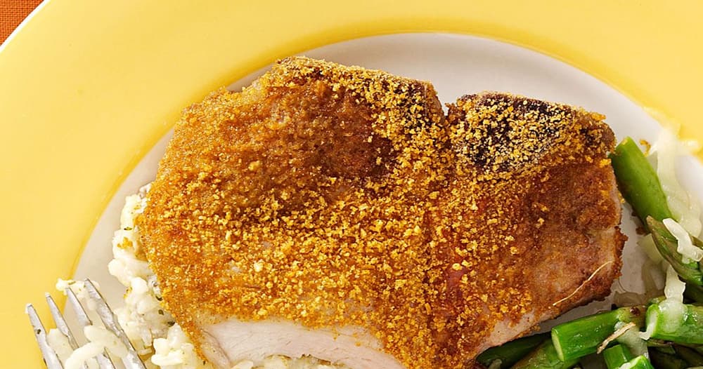 RiceStuffed Pork Chops Punchfork