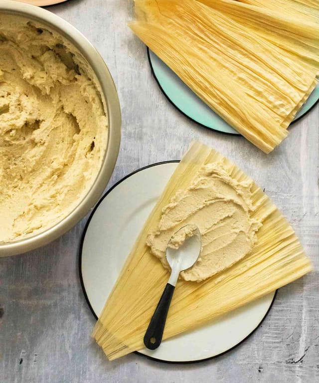 Masa for Tamales (Easy Tamale Dough) Punchfork