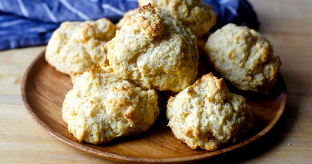Drop Cornbread Biscuits Punchfork