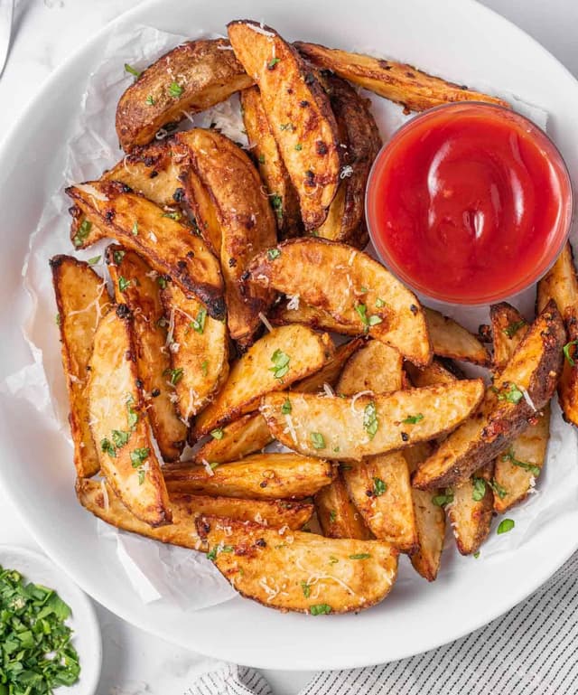 Air Fryer Potato Wedges Punchfork