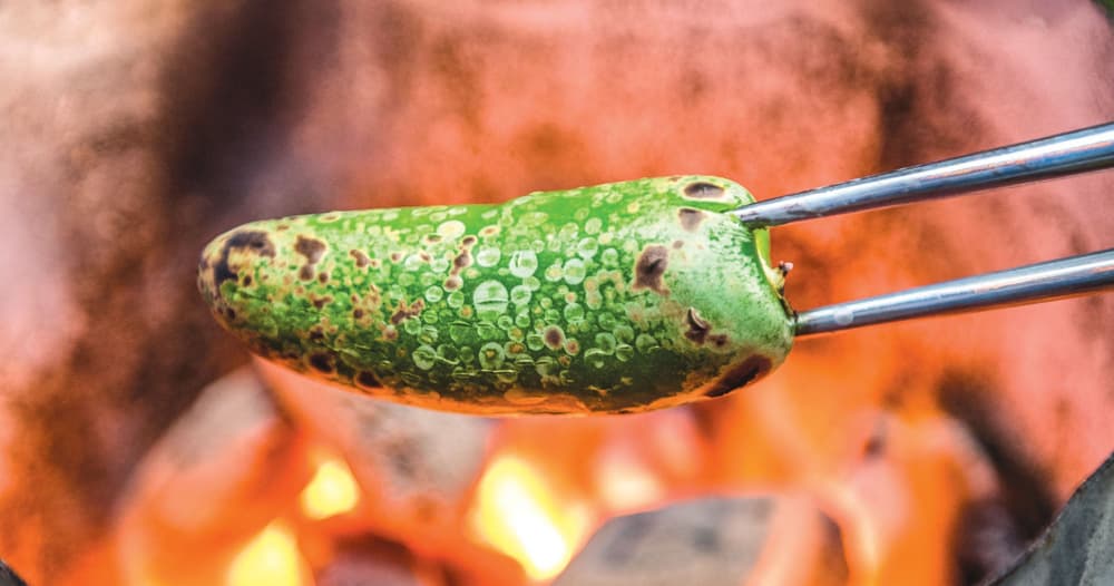 Charred Jalapeñoanchovy Compound Butter Punchfork