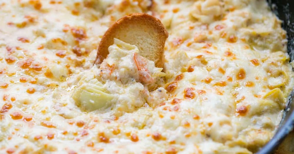 Hot Shrimp Dip Punchfork