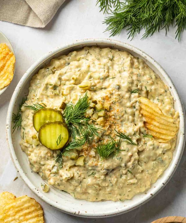 Fried Pickle Dip Punchfork