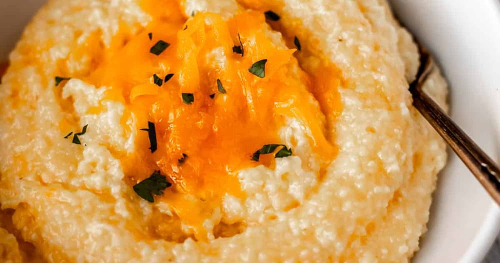 Cheddar Cheese Grits Punchfork