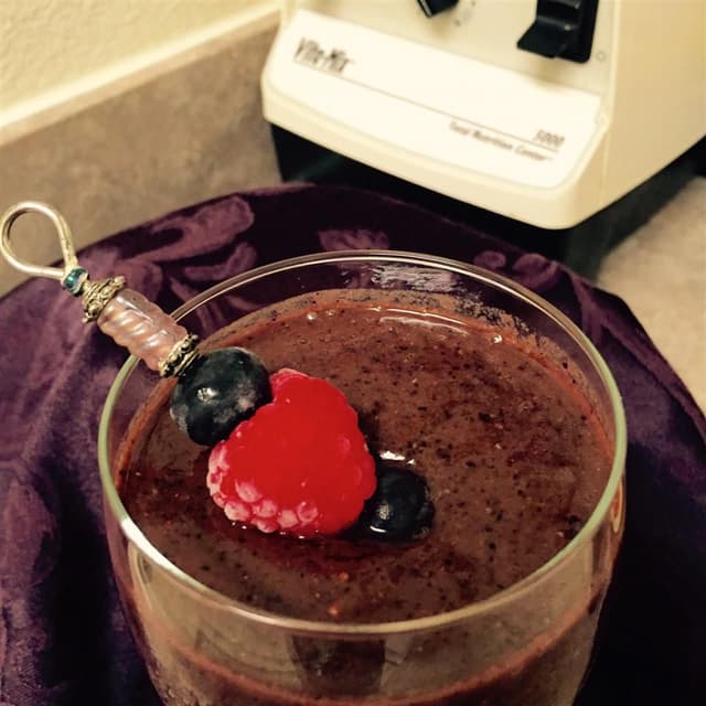 Berry Chocolate Candy Bar Smoothie Punchfork