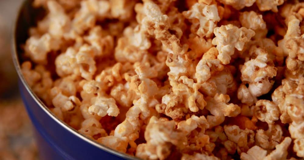 Caramel and Cheddar Popcorn Mix Punchfork
