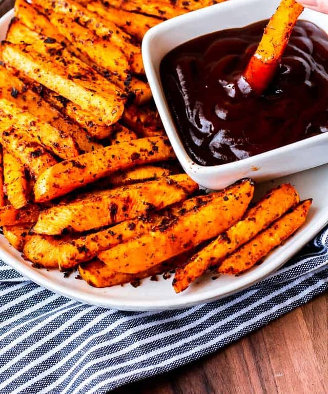 Keto Seasoned Rutabaga Fries Punchfork