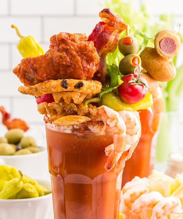 Ultimate Bloody Mary Bar Punchfork