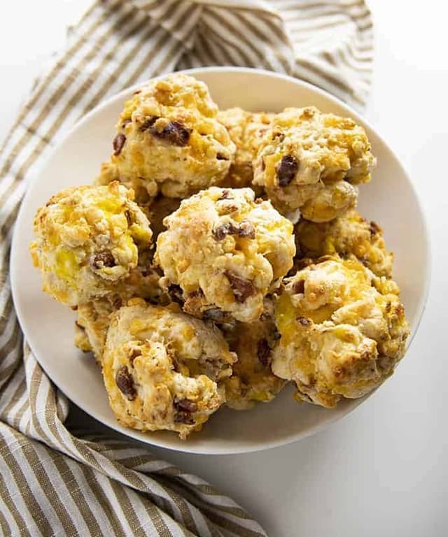 Loaded Breakfast Biscuits Punchfork