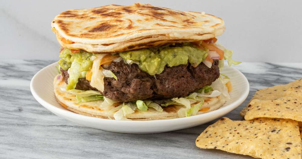 Copycat Applebee's Quesadilla Burgers Punchfork