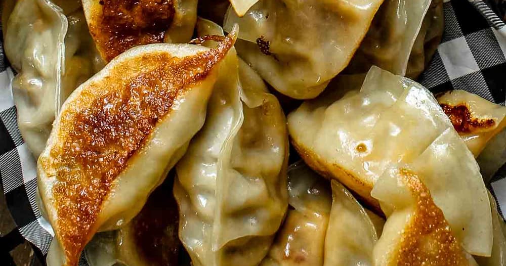 Potstickers (Bacon Cheeseburger Dumplings) Punchfork