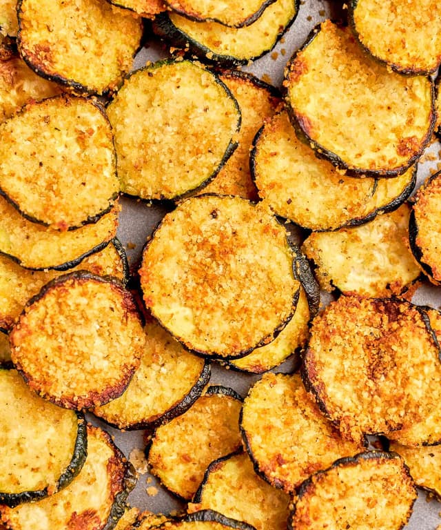 Air Fryer Zucchini Chips Punchfork