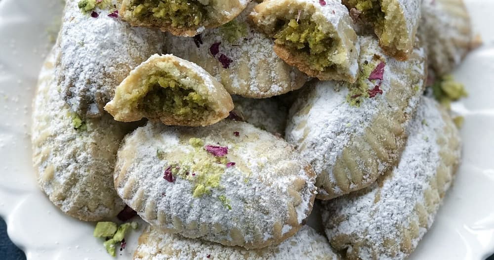 Pistachio Maamoul Cookies Punchfork