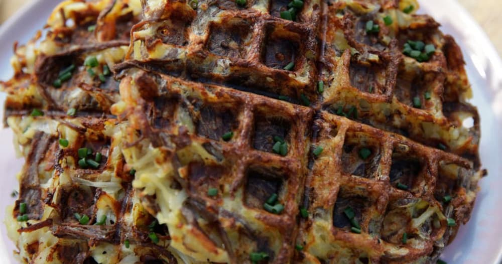 Corned Beef Hash Waffles Punchfork