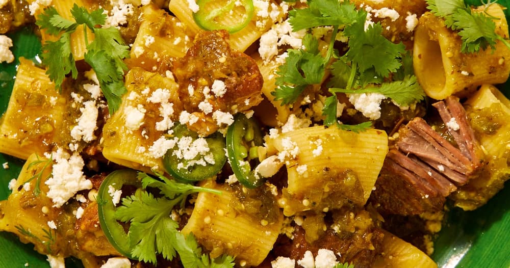 Green Chile Pasta Punchfork