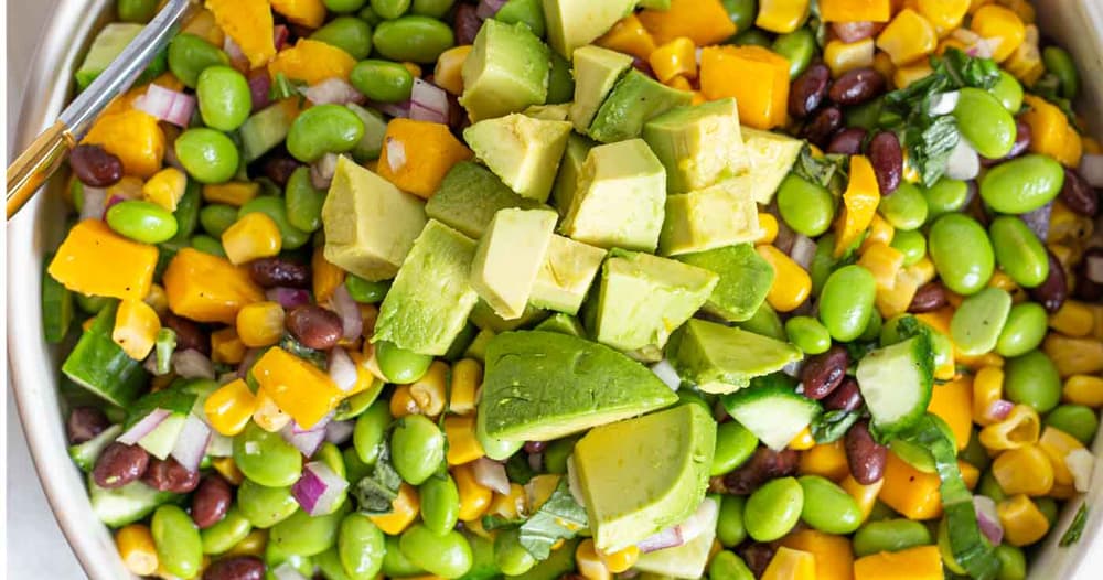 Edamame Mango Salad Punchfork