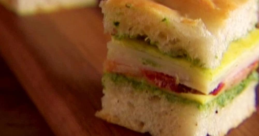 Mini Italian Club Sandwiches Punchfork