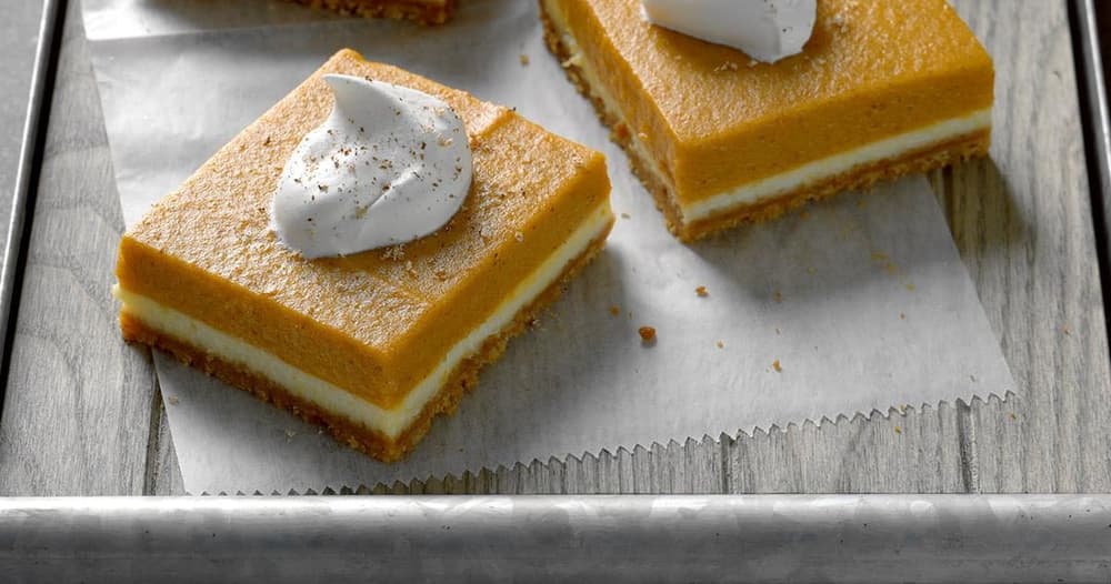 Pumpkin Dessert Bars Punchfork
