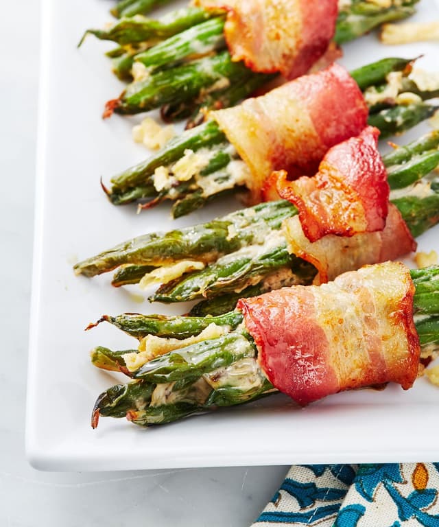 Bacon Wrapped Green Beans Punchfork